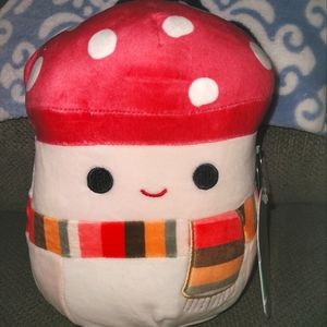 Malcolm the Mushroom with Scarf